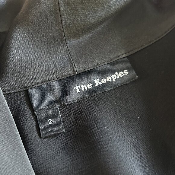 The Kooples Floral Tie Neck Dress ASO Anastasia Steele - Picture 9 of 11